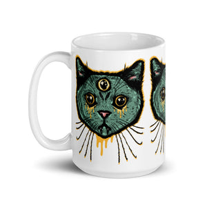 Three Eyed Feline | Mug