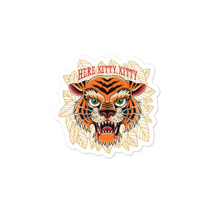 Here Kitty, Kitty | Bubble-free stickers