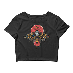 Death Moth | Women’s Crop Tee