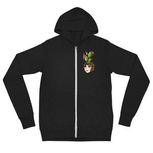 Cute Cactus | Unisex Zip Hoodie