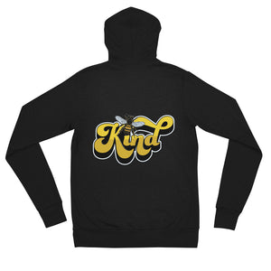 Bee Kind | Unisex Zip Hoodie