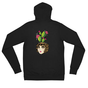 Cute Cactus | Unisex Zip Hoodie