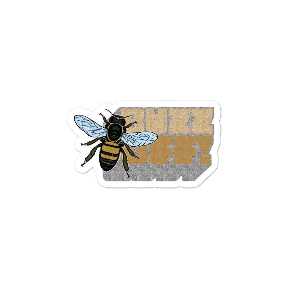 BUZZ OFF! | Bubble-free stickers
