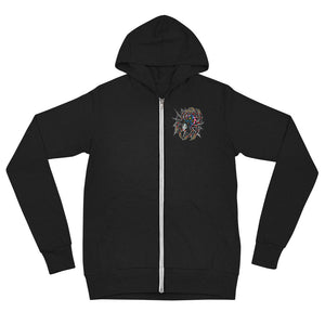 Jorōgumo Spider | Unisex zip hoodie