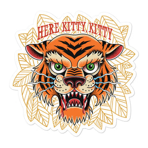 Here Kitty, Kitty | Bubble-free stickers