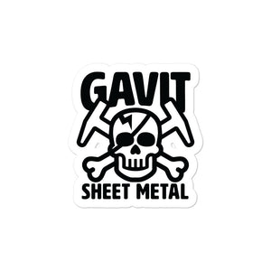 Gavit Sheet Metal | Bubble-free stickers