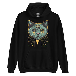 Three Eyed Feline | Unisex Hoodie