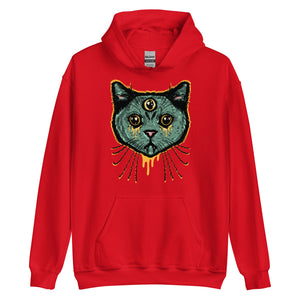 Three Eyed Feline | Unisex Hoodie