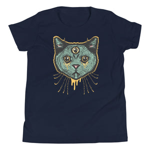 Three Eyed Feline | Youth Short Sleeve T-Shirt